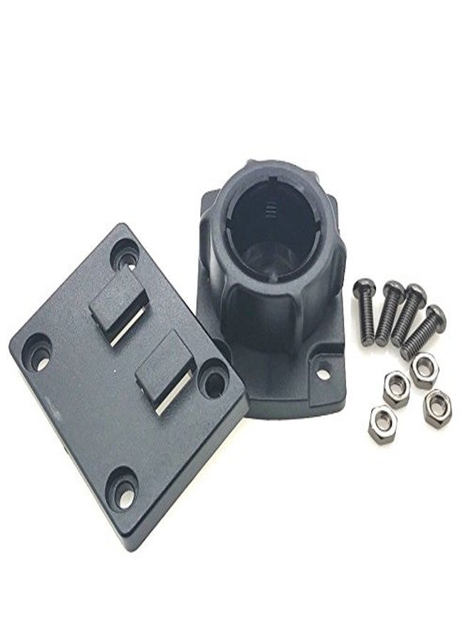 ChargerCity 25mm/1" inch Ball socklet to AMPs Connection Adapter + Dual T Plate for 1" inch Ball Connection Mount and Arkon Robust Series Mount (25mm-AMPS-2T) - Image 1